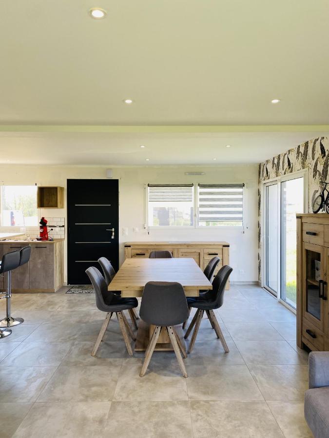 Tenat Er Vorc'h, Grande maison neuve, Wifi, Erdeven Extérieur photo